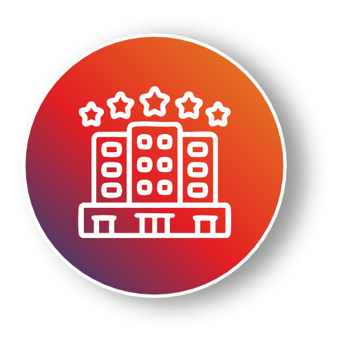 5-star hotel icon