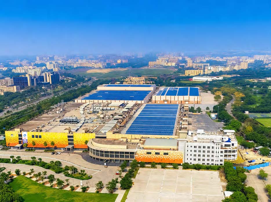 India Expo Centre & Mart Company Drone View
